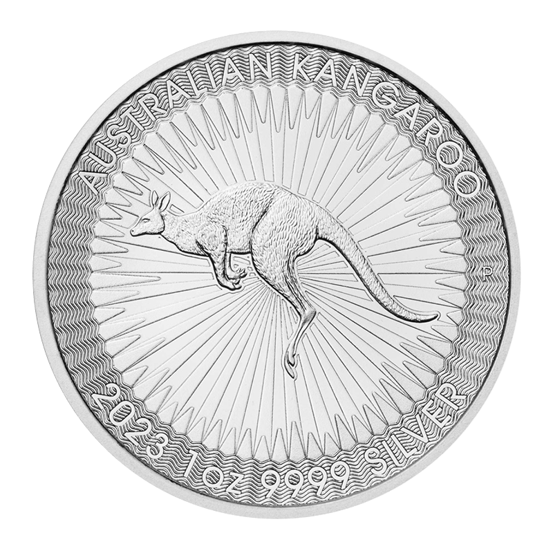 Image for 1 oz Silver Australian Kangaroo (2023) from TD Precious Metals